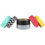 Wrapables Japanese Washi Masking Tape Collection, Premium Value Pack (Set of 6)