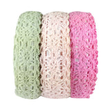 Decorative Lace Tape, 200cm L x 15mm W (set of 3)