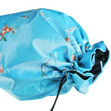 Wrapables Beautiful Embroidered Silk Travel Bag for Lingerie & Shoes