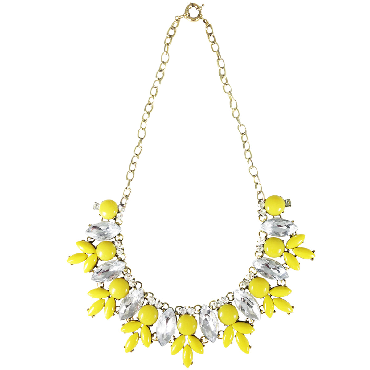 Wrapables Yasmine Petals Statement Necklace Bib Necklace
