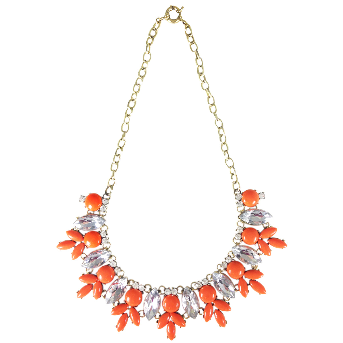 Wrapables Yasmine Petals Statement Necklace Bib Necklace