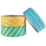 Pastel Lines Japanese Washi Tape Masking Tape, Set of 3