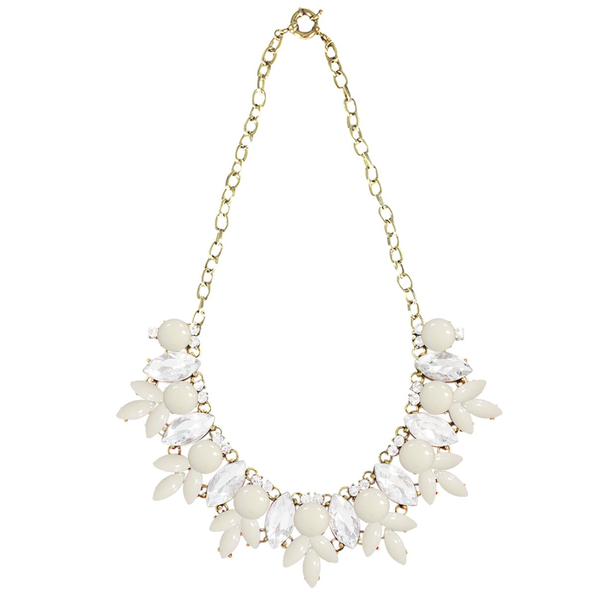 Wrapables Yasmine Petals Statement Necklace Bib Necklace