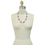 Wrapables Vibrant Cabochon and Crystal Necklace