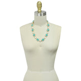Wrapables Vibrant Cabochon and Crystal Necklace