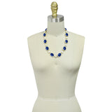 Wrapables Vibrant Cabochon and Crystal Necklace