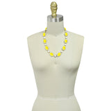 Wrapables Vibrant Cabochon and Crystal Necklace