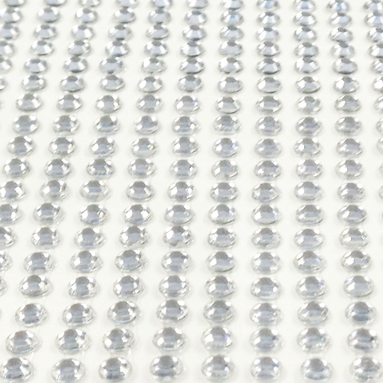Wrapables 4mm Crystal Diamond Sticker Adhesive Rhinestone, 468pcs