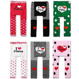 Wrapables Set of 6 Baby and Toddler Leggings