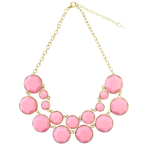 Wrapables Designer Inspired Double Layer Bubble Necklace