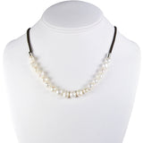 String of Faux Pearls Necklace