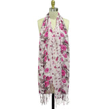 Wrapables Viscose Floral Print Scarf