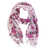 Wrapables Viscose Floral Print Scarf