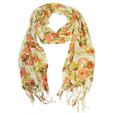 Wrapables Viscose Floral Print Scarf