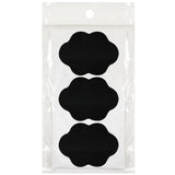 Set of 8 Chalkboard Stands With Chalkboard Stickers, 3.25