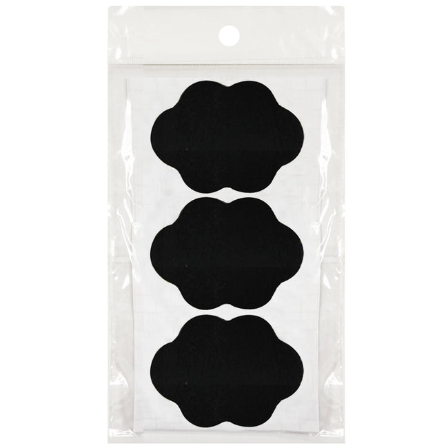 Set of 8 Chalkboard Stands with Chalkboard Stickers and Chalk Marker, 3.25" x 2.5" Cloud
