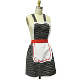 Wrapables Retro 50's Polka Dot Apron
