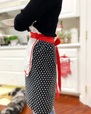 Wrapables Retro 50's Polka Dot Apron