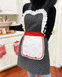 Wrapables Retro 50's Polka Dot Apron