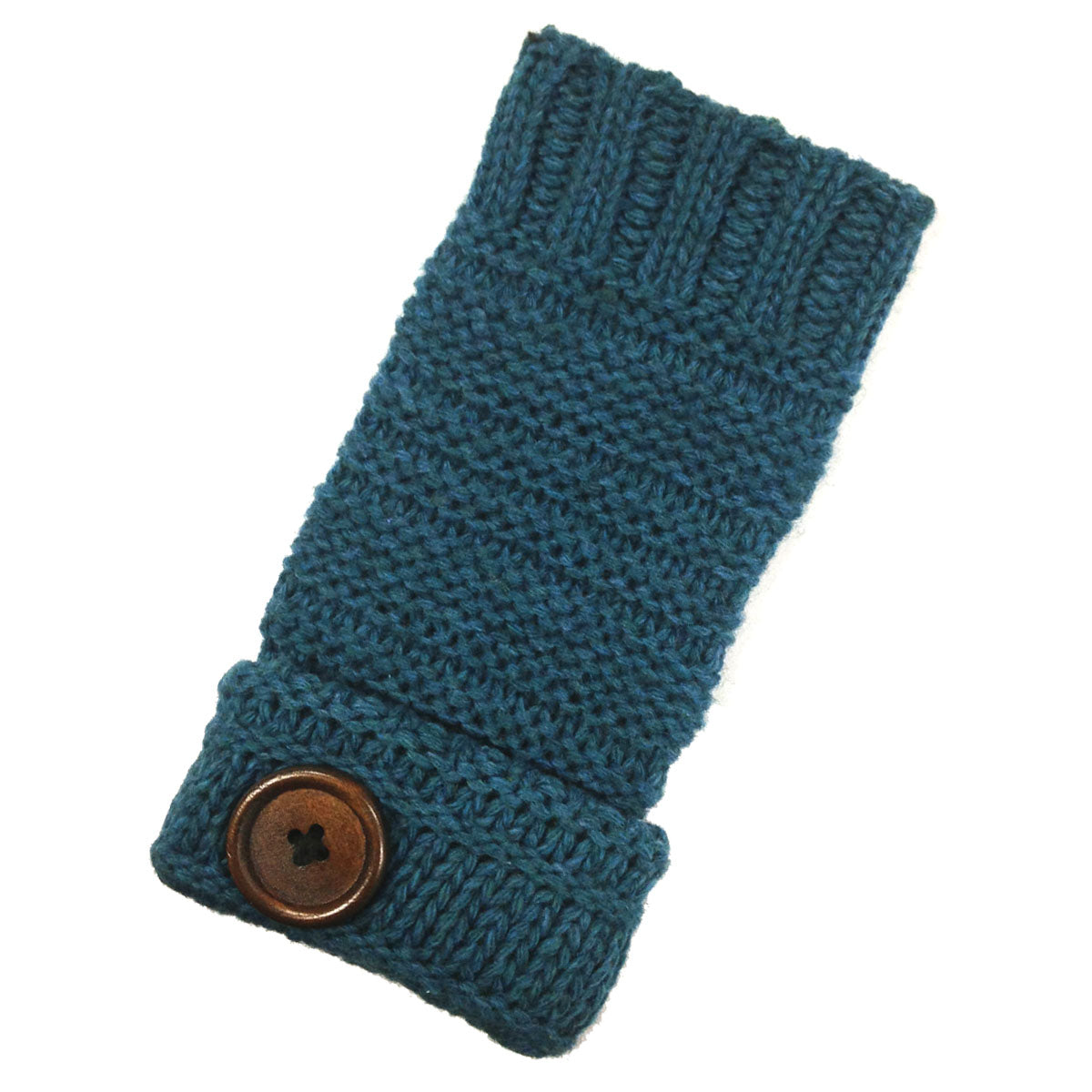 Wrapables Fingerless Gloves with Button Accent