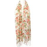 Wrapables Viscose Floral Print Scarf