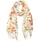 Wrapables Viscose Floral Print Scarf