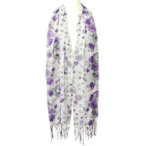 Wrapables Viscose Floral Print Scarf