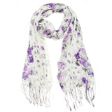 Wrapables Viscose Floral Print Scarf