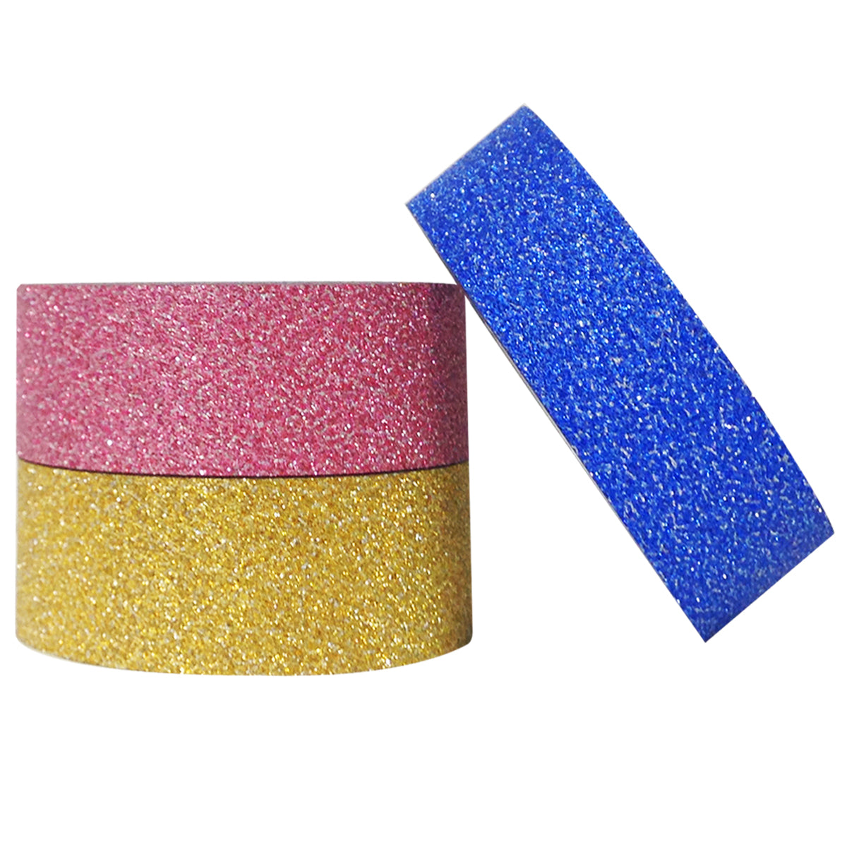 Wrapables Glamorous Glitter Japanese Washi Masking Tape (Set of 3)