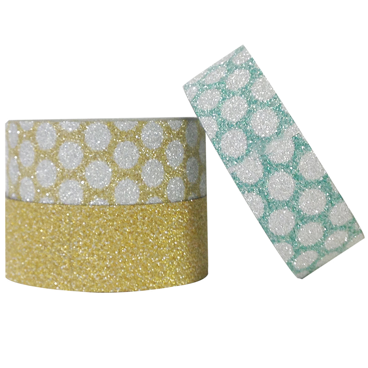 Wrapables Bright Dots Japanese Washi Masking Tape (Set of 3)