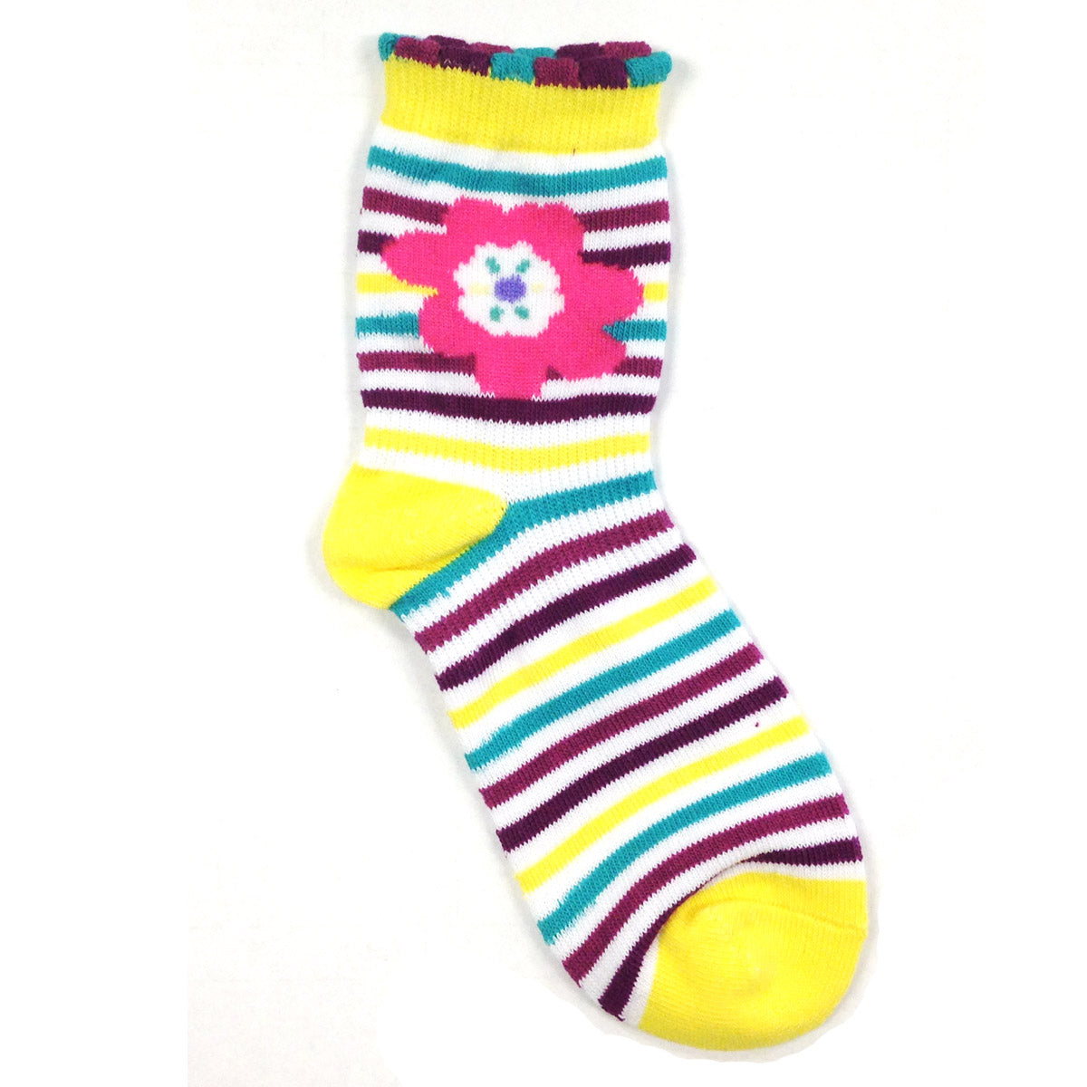 Wrapables Peek A Boo Animal Toddler Socks (Set of 6), XL