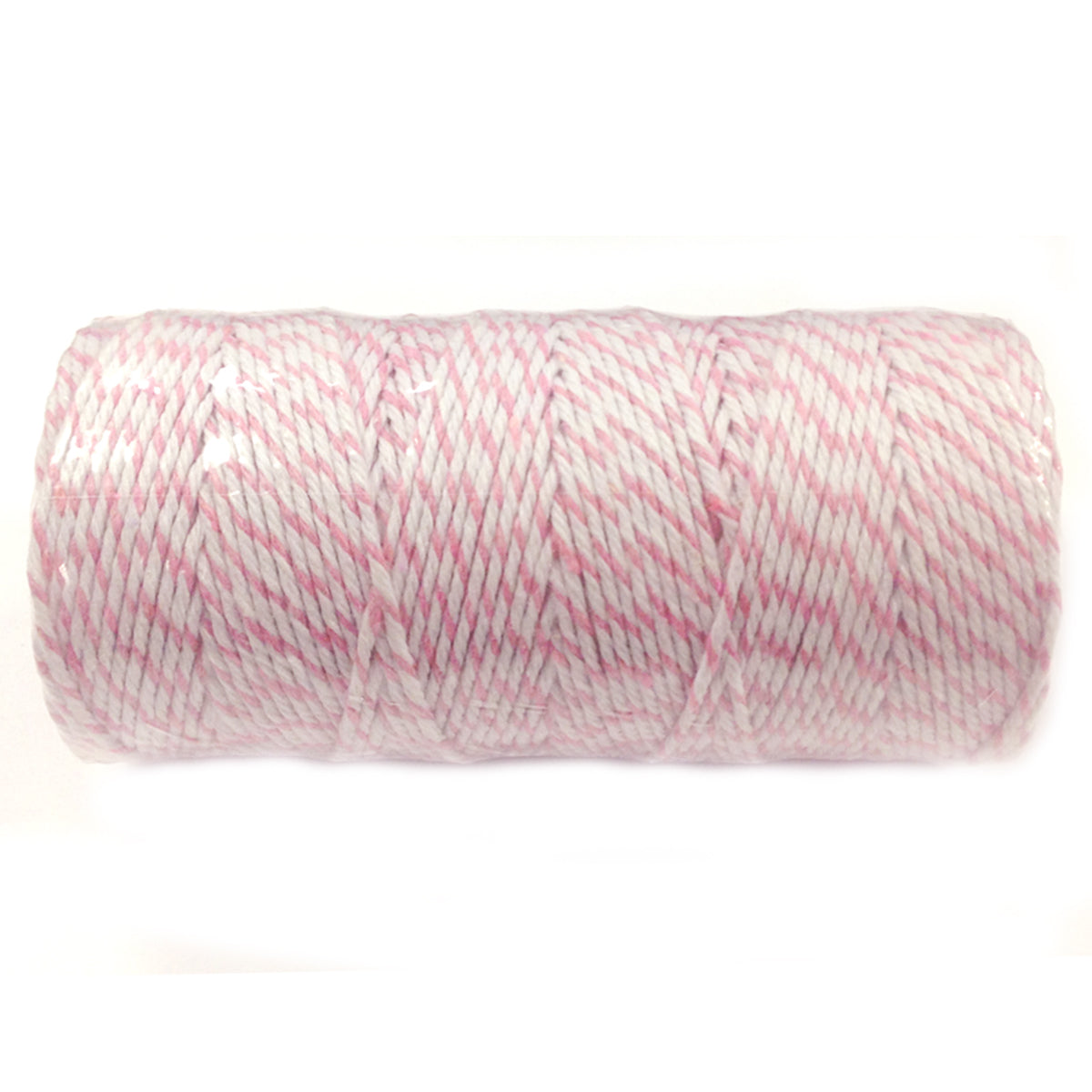 Wrapables Cotton Baker's Twine 12ply 110 Yard, Pink