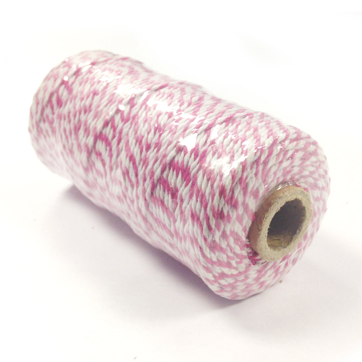 Wrapables Cotton Baker's Twine 12ply 110 Yard, Hot Pink