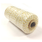 Wrapables Cotton Baker's Twine 12ply 110 Yard, Dark Yellow