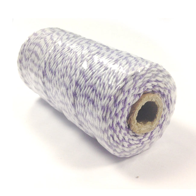 Wrapables Cotton Baker's Twine 12ply 110 Yard, Lavender