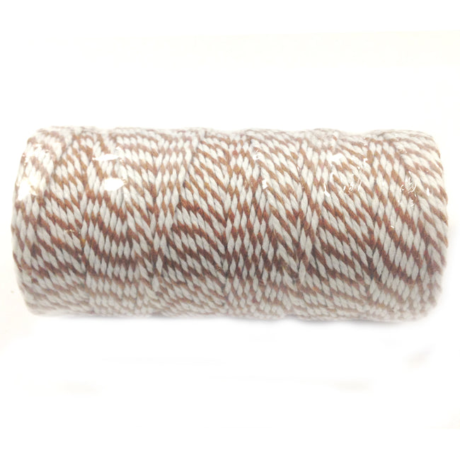 Wrapables Cotton Baker's Twine 12ply 110 Yard, Mocha