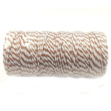 Wrapables Cotton Baker's Twine 12ply 110 Yard, Mocha