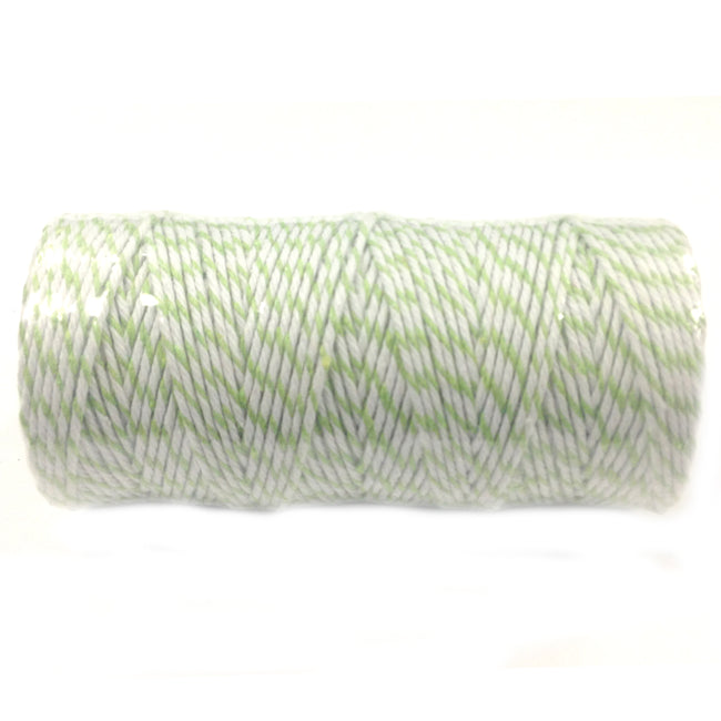 Wrapables Cotton Baker's Twine 12ply 110 Yard, Light Green