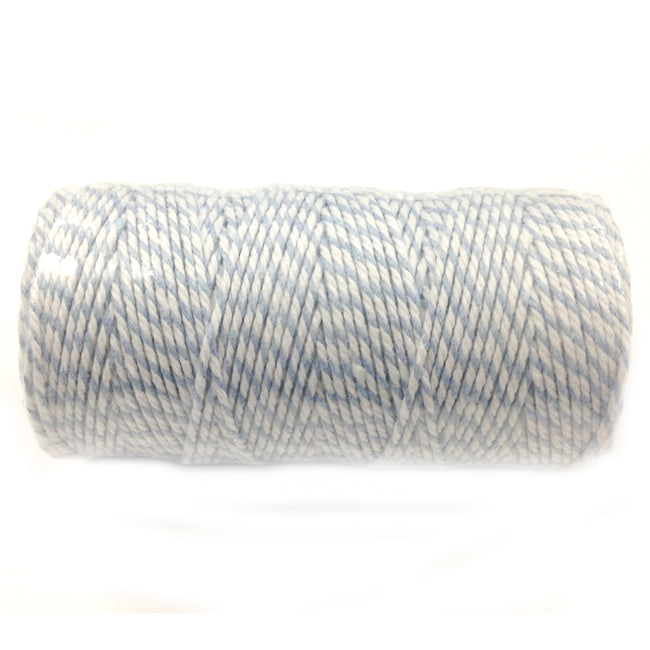 Wrapables Cotton Baker's Twine 12ply 110 Yard, Blue Grey