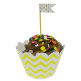 Wrapables Standard Size Chevron Cupcake Wrappers (Set of 20)