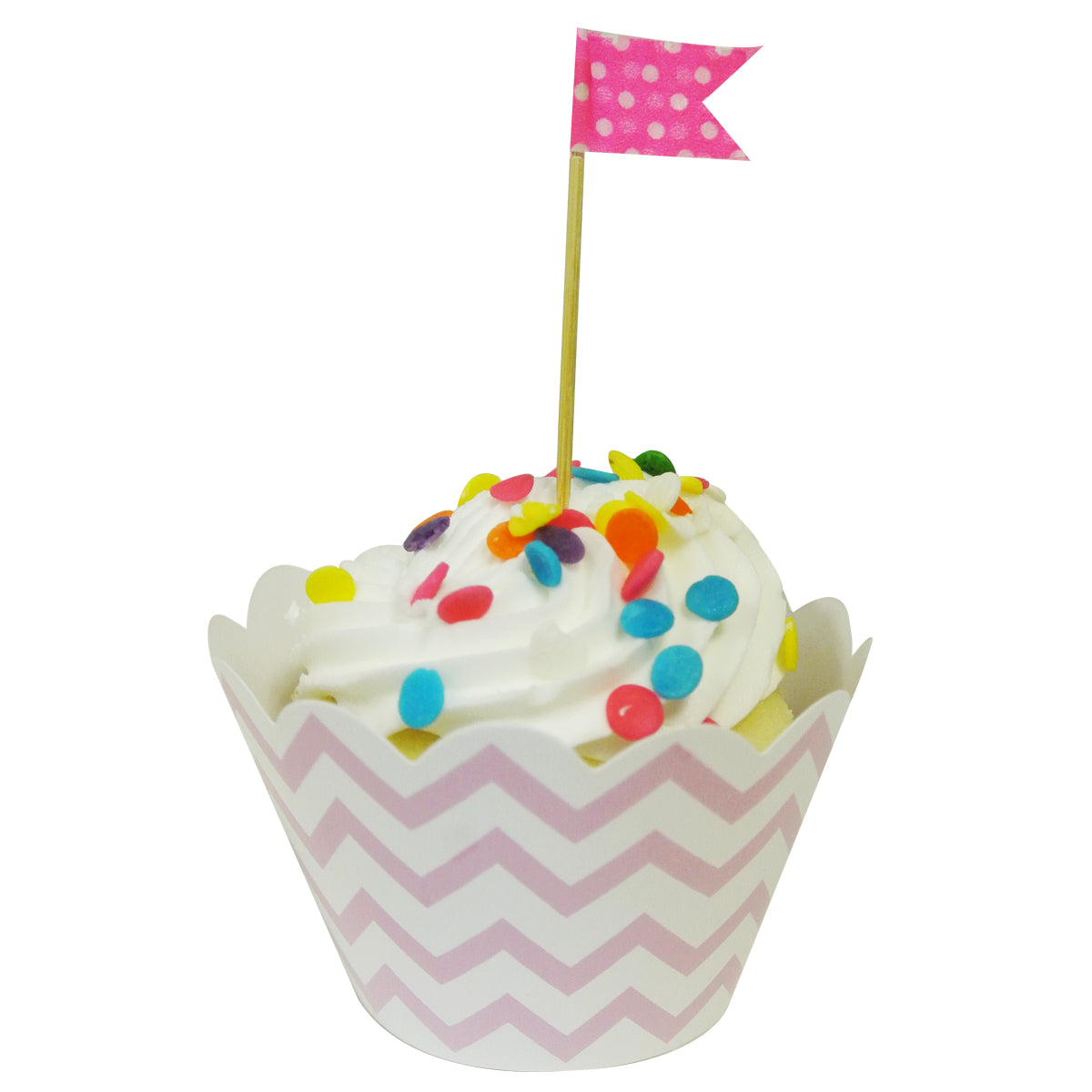 Wrapables Standard Size Chevron Cupcake Wrappers (Set of 20)