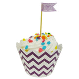 Wrapables Standard Size Chevron Cupcake Wrappers (Set of 20)