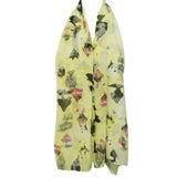 Wrapables Chiffon Under the Sea Fish Pattern Long Scarf