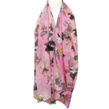 Wrapables Chiffon Under the Sea Fish Pattern Long Scarf