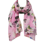 Wrapables Chiffon Under the Sea Fish Pattern Long Scarf