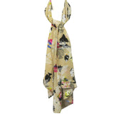 Wrapables Chiffon Under the Sea Fish Pattern Long Scarf