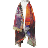 Wrapables 100% Mulberry Silk Square Scarf