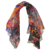 Wrapables 100% Mulberry Silk Square Scarf