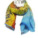 Wrapables 100% Mulberry Silk Square Scarf