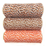 Wrapables Cotton Baker's Twine 4ply 330 Yards (Set of 3 Spools x 110 Yards)